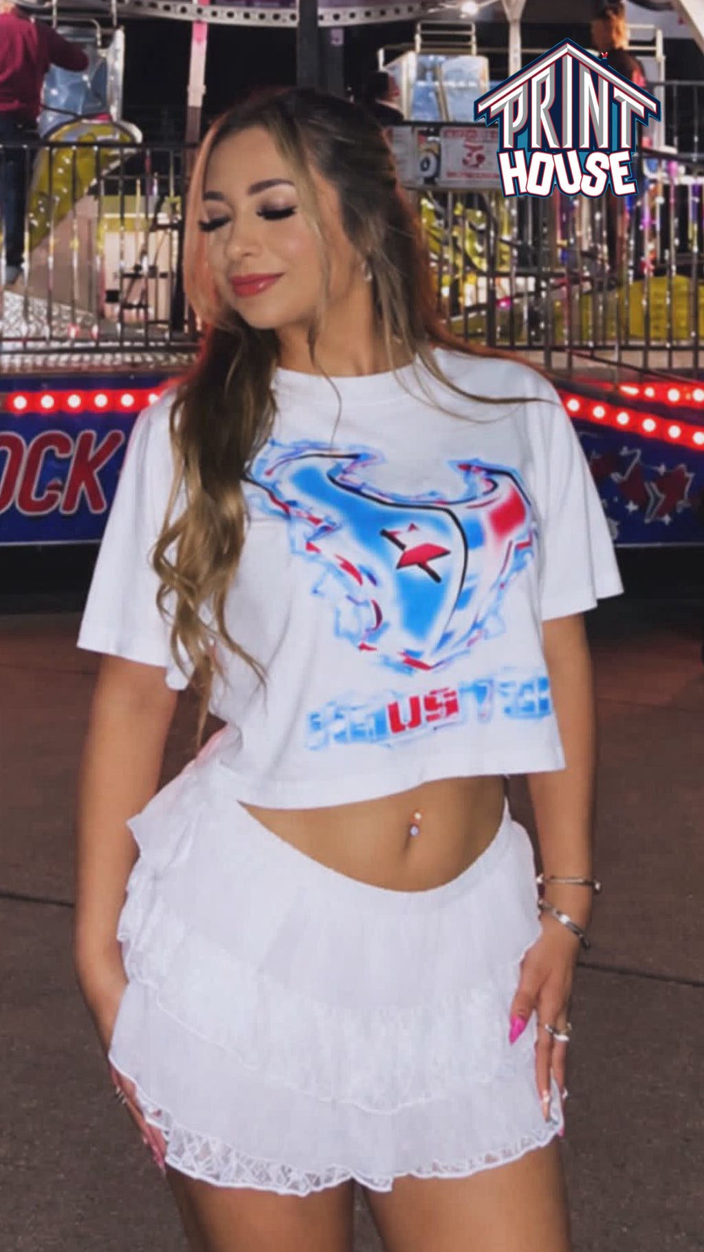 Football Crop tops