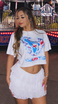 Football Crop tops