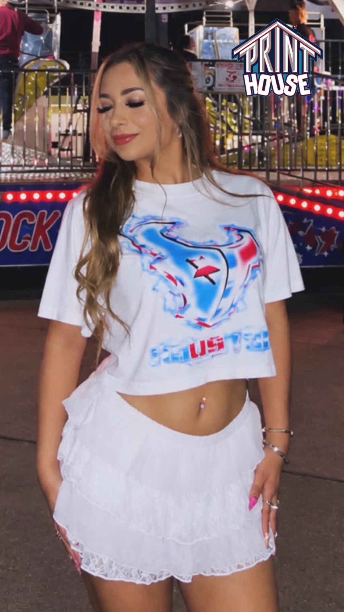 Football Crop tops