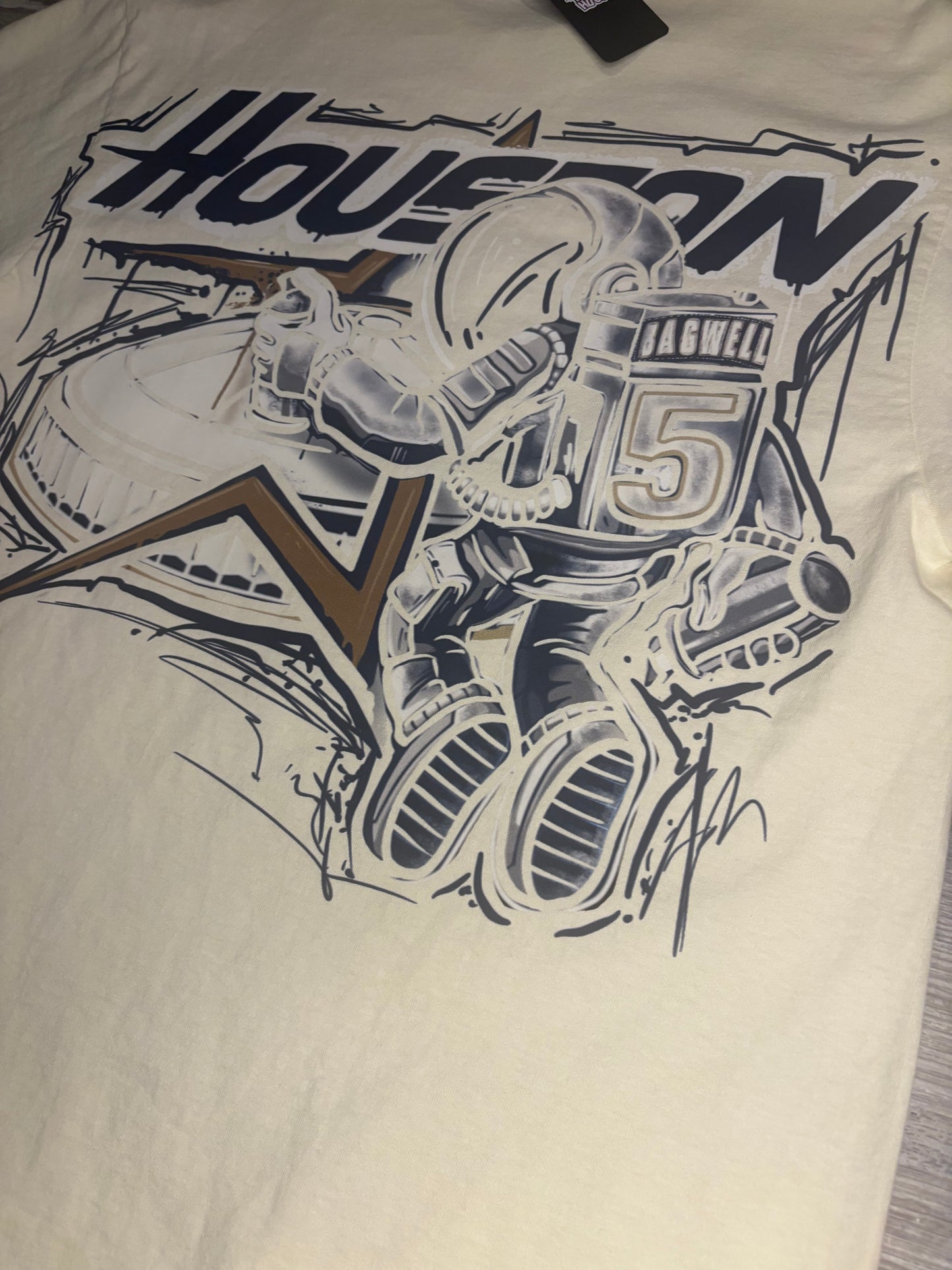 Spaceman Baseball Tee